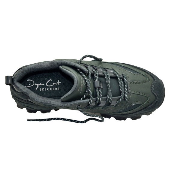 D0 NEW SKECHERS X DOJA CAT Olive Leather Hi Ryze Sneaker Shoes 177940 Size 8.5 - Picture 4 of 8